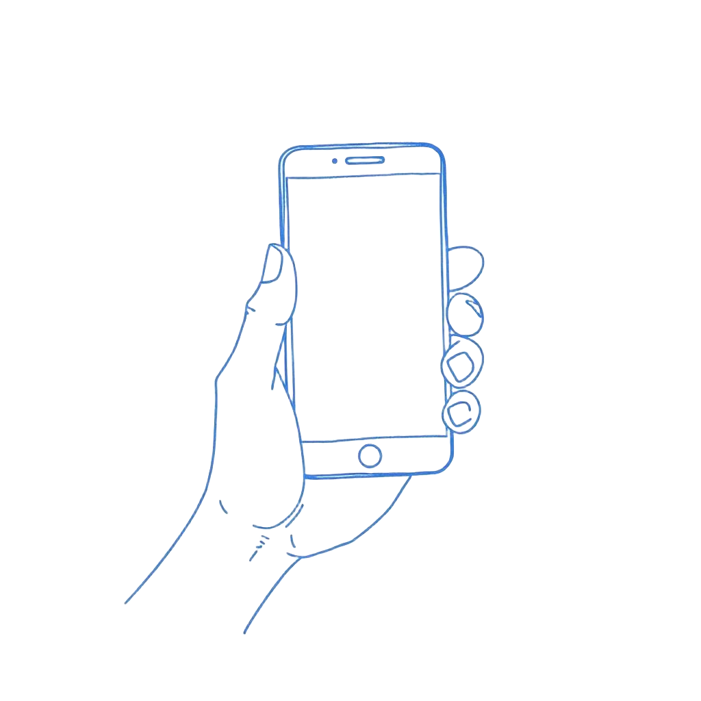Vertriebsphilosophie – Handy Skizze